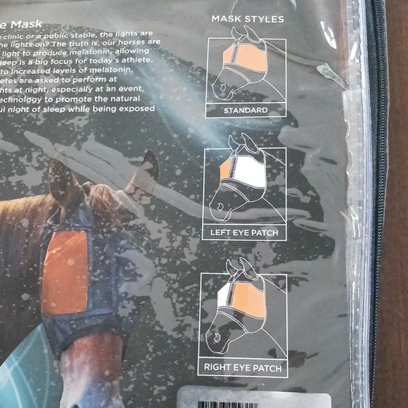 Horse REM Restoration Equine Mask Standard Style Horse size Large - Picture 6 of 6